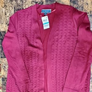 Karen Scott women's Cardigan sweater size 0XL
